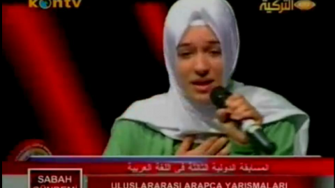 KONTV 3.Uluslararası Arapça Yarışmalarının ödül töreni İst Haliç Kongre Merkezinde